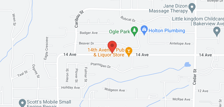 map of 32433 14TH AVENUE